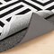Felt with Rubber Stay in Place Slip Resistant Rug Pad, 1/8 inch Thick, 2x8 FT Protective Padding Under Area Rugs, Cushioned Gripper Pads, Carpet Runners, Hardwood Floors Protection